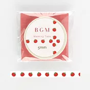 【BGM】和紙膠帶 細版Life系列 ‧番茄