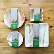 仁舟淨塑 《葉子餐盤純粹3人組/15件》