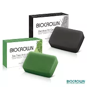 【BIOCROWN百匡】竹炭茶樹潔顏皂控油旅行組 (30g+30g)