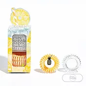德國【invisibobble】經典魔髮圈-鳳梨沙瓦 (限量款/6入/內含一個隱藏版吊飾)