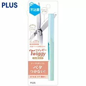 plus不沾膠攜帶式筆型剪刀寶寶藍