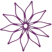 《FOXRUN》矽膠隔熱墊(紫雛菊)