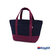 Kiiwi O! 輕便隨行系列帆布托特包 ANNE 紅/藍