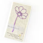 大波斯菊書籤淺紫