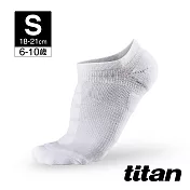 【titan】太肯 功能慢跑踝襪 2s S 白