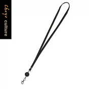 珠友 伸縮吊環/附長繩/掛繩/識別證繩/證件繩/證件帶-do it now01黑