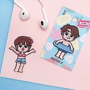 JzFun Zzifan_z/刺繡裝飾貼兩入組