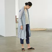 旅途原品_光和你_原創設計真絲棉金屬絲防曬衫 M/L/XL　M淺藍色