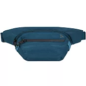 《TRAVELON》Active三層防盜腰包(藍)
