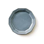 【co-bo-no】古典美十二邊形平盤21cm ‧碧灰