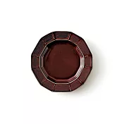 【co-bo-no】古典美十二邊形平盤13cm ‧酒墨