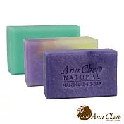 陳怡安手工皂-紫玫酒粕絲柏滋養手工皂三入特惠組