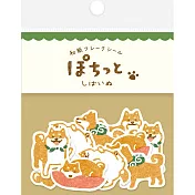 【Wa-Life】散裝和紙貼紙包20入 ‧柴犬