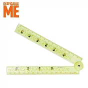 【日本正版授權】小小兵 摺疊直尺 30cm 日本製 折尺/直尺 神偷奶爸 minions