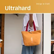 Ultrahard 竹林七閒小提袋-貓(黃)