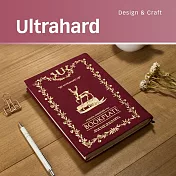 Ultrahard Bookplate 藏書票書衣-馴鹿(紅)