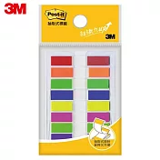 (2入1包)3M 683-8C抽取式指示標籤-8色 (0.8×4.4cm)