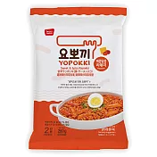 YOPOKKI 甜辣味炒年糕拉麵-兩人份(260g)(到期日2025/12/5)