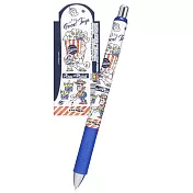 KAMIO JAPAN Pentel ENERGEL 自動式極速鋼珠筆 0.5mm 迪士尼 玩具總動員 插畫爆米花