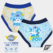 台灣製POLI男童三角褲(2件組/不挑色)SS(90cm)