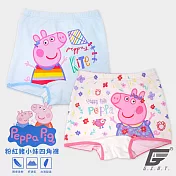 台灣製佩佩豬女童四角褲(2件組/不挑色)SS(90cm)