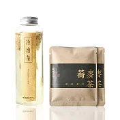 【暖暖手作】韃靼黃金蕎麥茶嚐鮮冷泡罐套組 (冷泡罐+蕎麥茶2包)