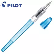 PILOT限量習字鋼筆EF尖透明藍