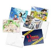名偵探柯南-銀箔明信片組-少年偵探團