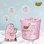 卡滋爆米花-泡泡先生雙味收藏鐵桶(粉)