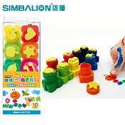 雄獅GC-100手指畫顏料10色組