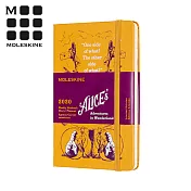 MOLESKINE 2020限定愛麗絲手帳日記12M(口袋) -黃