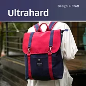 Ultrahard 閱讀作家後背包系列-莫泊桑(紅藍)