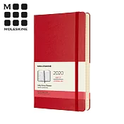 MOLESKINE 2020經典手帳日記12M(L型) -紅