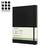 MOLESKINE 2020經典週記手帳12M(XL型) -黑