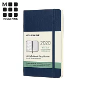MOLESKINE 2020經典週記手帳12M(口袋型/軟皮) -寶藍