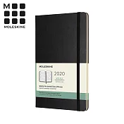 MOLESKINE 2020橫式週記手帳12M(L型) -黑