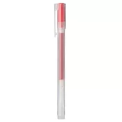 [MUJI無印良品]自由換芯附蓋膠墨筆/紅0.5mm