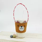 手縫ok!－喵喵環保杯套(簡易拼布材料包)