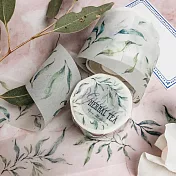 【Meow Illustration】若草茶 和紙膠帶 - 特油含離型紙