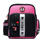 UnMe 3218反光護脊後背書包粉紅