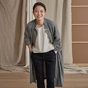 旅途原品_風的季節_原創設計亞麻色織格紋外套 M/L/XL　M花色