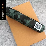 珠友迷彩小筆袋/鉛筆盒/拉鍊鉛筆袋/防水筆袋/文用具品收納袋02藍