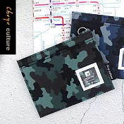 珠友 迷彩票卡夾/票卡夾/卡片收納/萬用票夾/識別證件套01綠