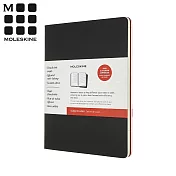 MOLESKINE CAHIER輕便SUBJECT筆記本 -黑紅XL型
