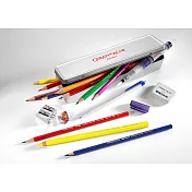 CARAN d’ACHE 創意旅行箱16件組(金屬盒)