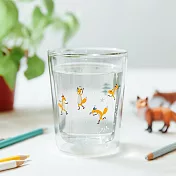 漫舞吧森林雙層玻璃杯
