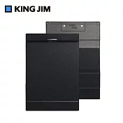 【KING JIM】magflap A4磁吸式板夾-黑色