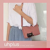 uhplus 多層斜背包-喵・日常 what’s up(粉色)