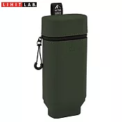 LIHIT A-7759-22橄欖色扁型伸縮筆筒(附磁鐵)