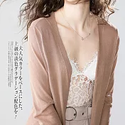 【KISSDIAMOND】長版針織披肩薄款防曬罩衫外套(涼感/百搭/輕薄/親膚/六色 M-2XL可選)M深駝